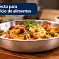 Mini Caldero de aluminio fundido con orejas laterales - Paila - Cacerola - Sartén - thumbnail 2