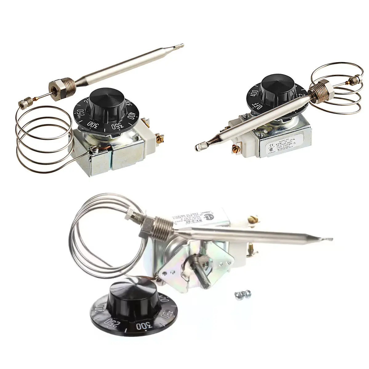Termostato Vulcan Hart 00-913153 con perilla y tornillos 1