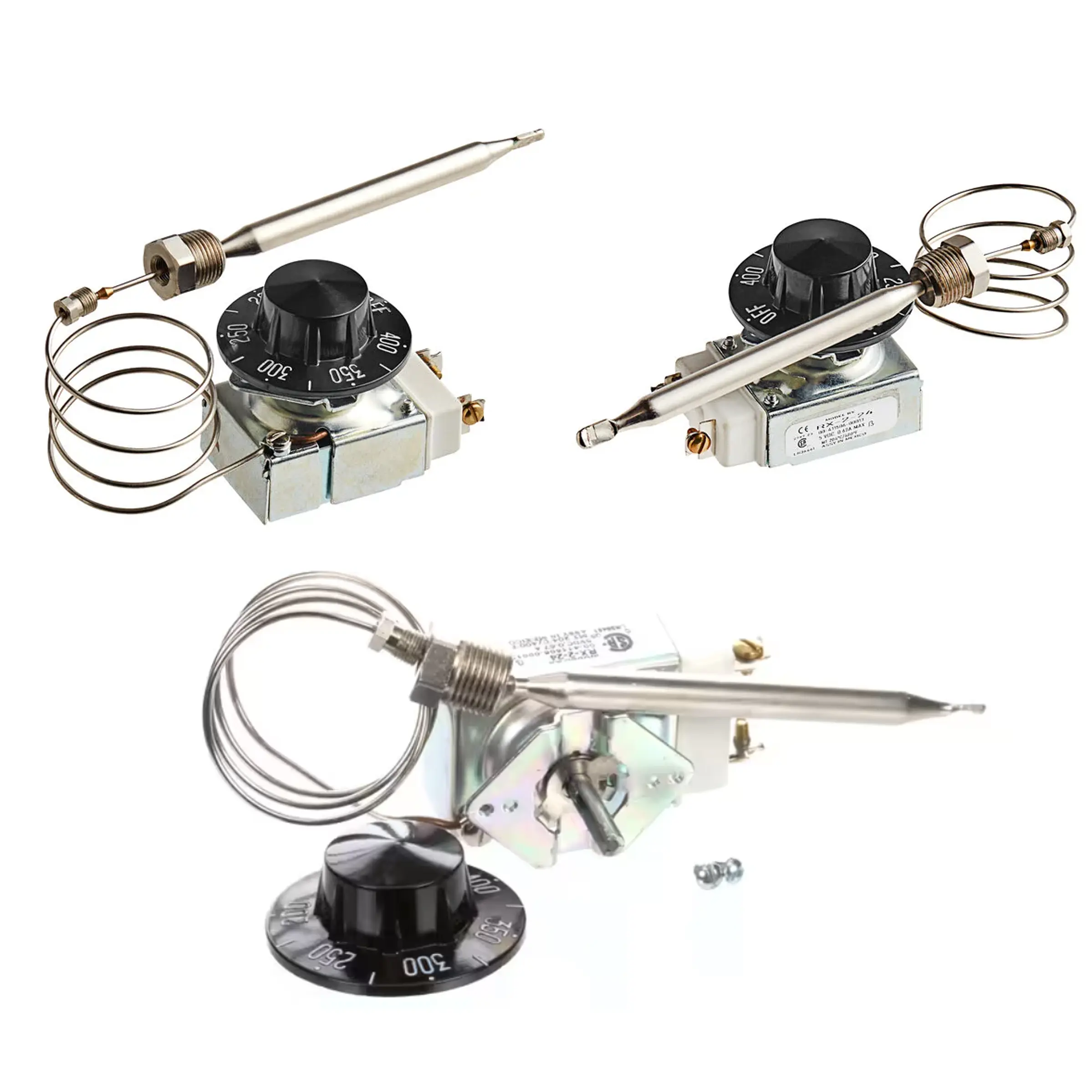 Termostato Vulcan Hart 00-913153 con perilla y tornillos 1
