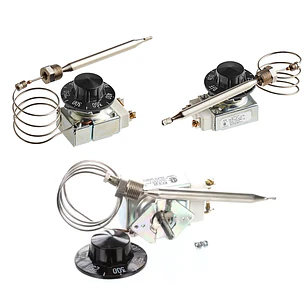 Termostato Vulcan Hart 00-913153 con perilla y tornillos