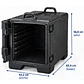 Contenedor CAMBRO Pequeño Isotérmico Para Transportar Alimentos Capacidad 4 Bandejas total 36 Qt (34 litros) - thumbnail 2