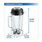 Repuesto Licuadora Vitamix – Jarra de Tritan™ 64 oz con tapa y cuchilla - thumbnail 2