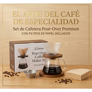 Cafetera de Goteo por Inmersión – Cono Switch Tamaño 02 con jarra de vidrio borosilicato 600 ml