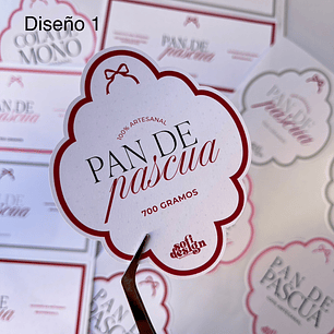 STICKERS PAN DE PASCUA