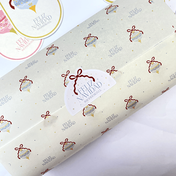 PAPEL PARA ENVOLVER CHRISTMAS CANDY 2