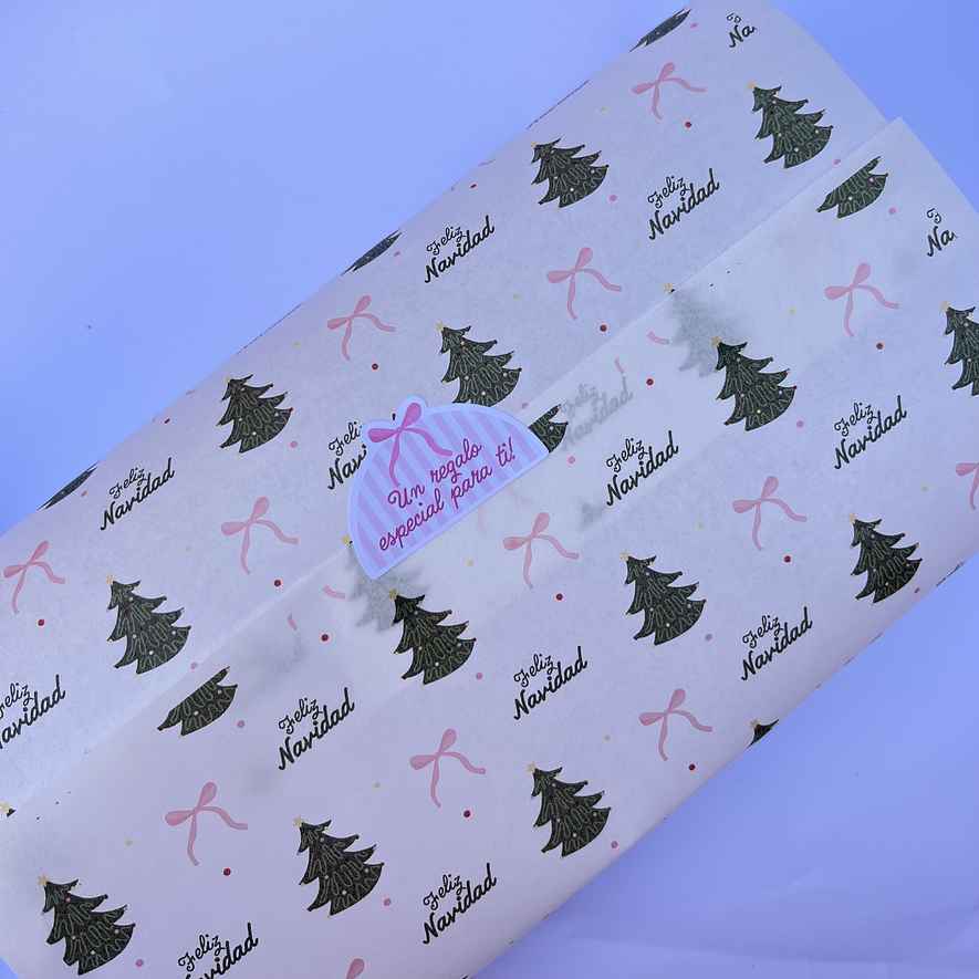 PAPEL PARA ENVOLVER LOVELY CHRISTMAS 2