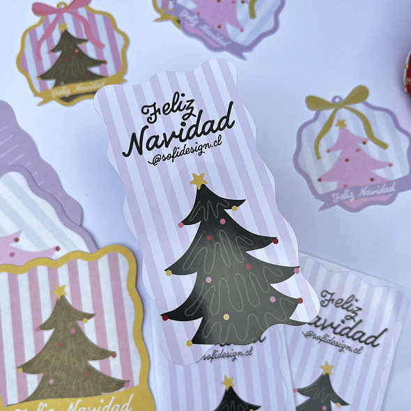 STICKER DE CIERRE LOVELY CHRISTMAS 2