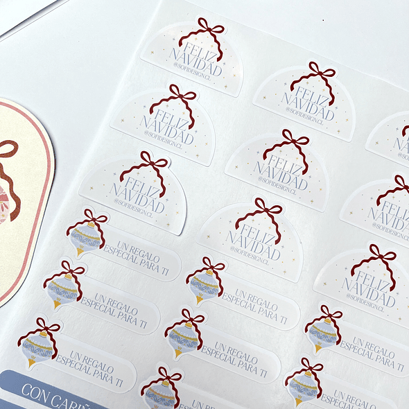 STICKERS DECORATIVOS CHRISTMAS CANDY 3