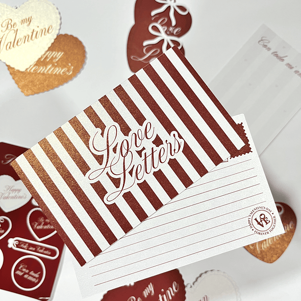 TARJETA DEDICATORIA LOVE LETTERS 1