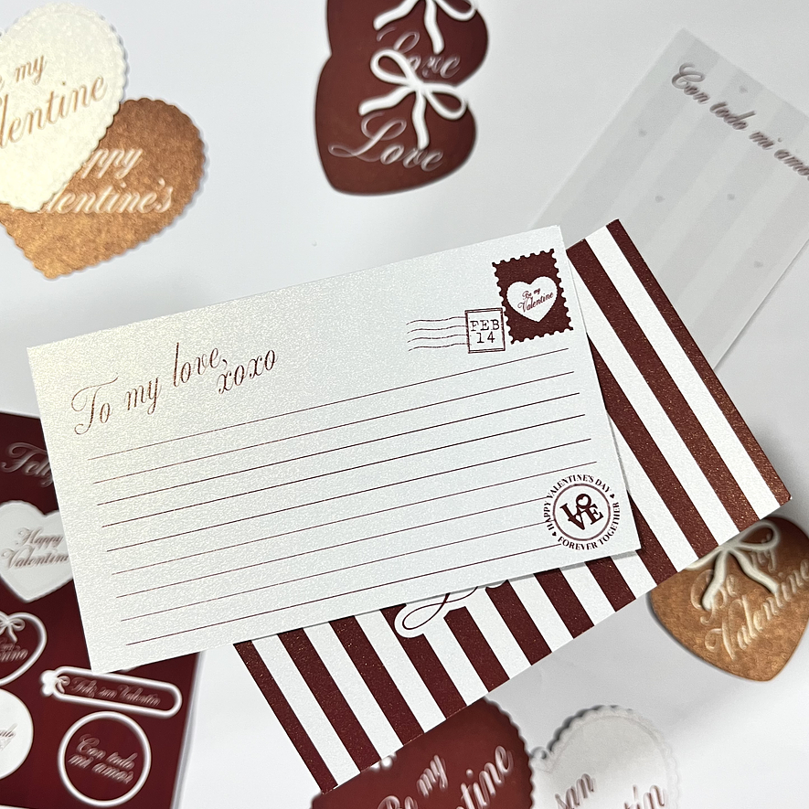 TARJETA DEDICATORIA LOVE LETTERS 2