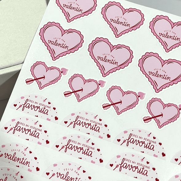 STICKERS DECORATIVOS CUPIDO 2