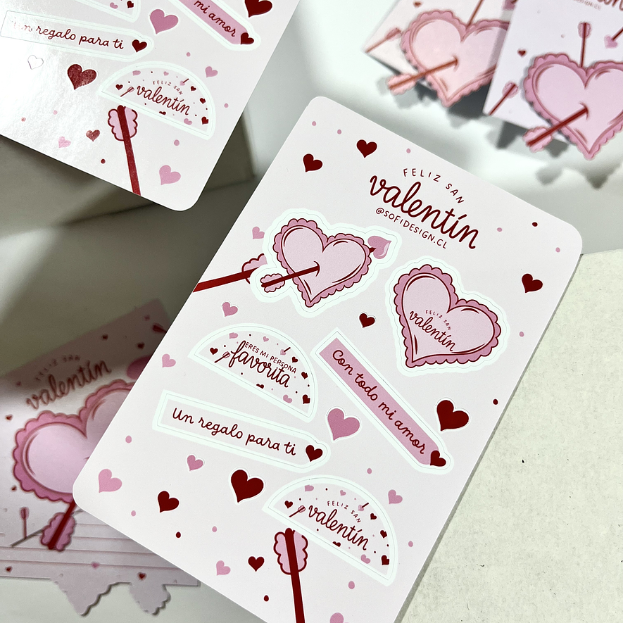 SET DE STICKERS CUPIDO 1