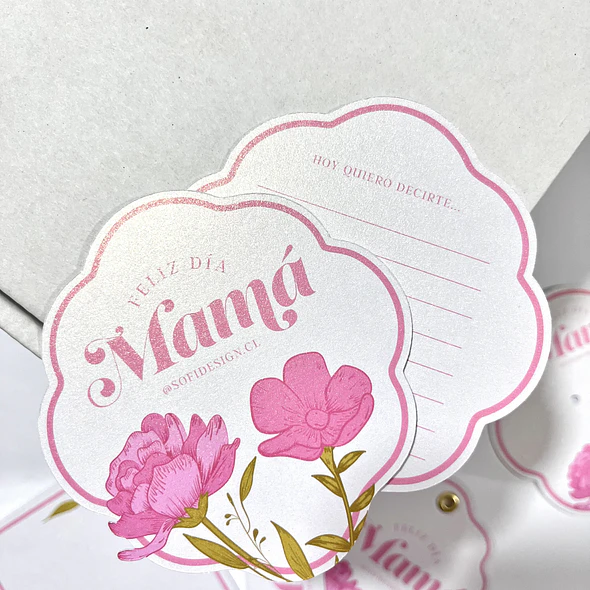 TARJETA DEDICATORIA AMAPOLA 1