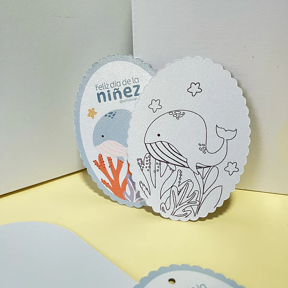 TARJETA COLOREABLE 4