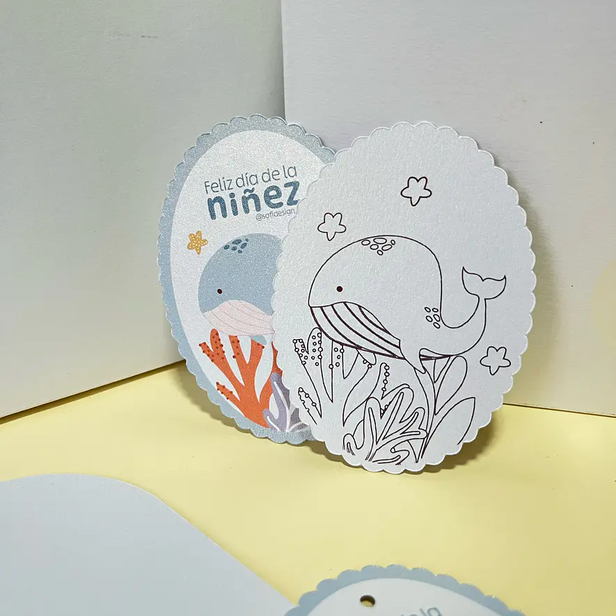 TARJETA COLOREABLE 4