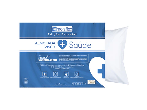 Almofada Molaflex Visco Saúde