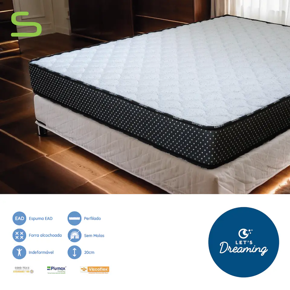COLCHÃO Let´s Dreaming EcoRoll D23 - (envio gratuito) 3