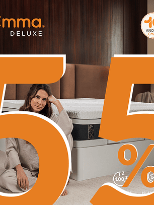 Colchão Emma Deluxe Foam Diamond Cool® (Degree) - Envio Gratuito