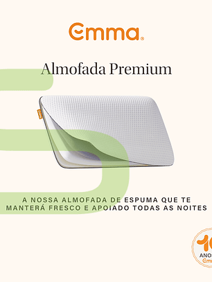 Almofada Emma Premium 70x40 cm (Envio Gratuito)