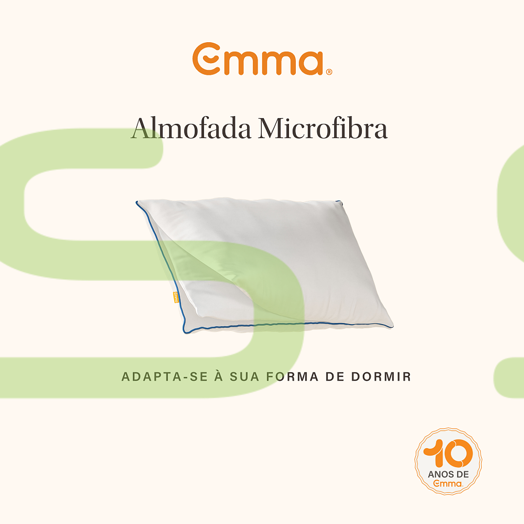 Almofada Emma MICROFIBRA 2.0 70x40 cm (Envio Gratuito) 3
