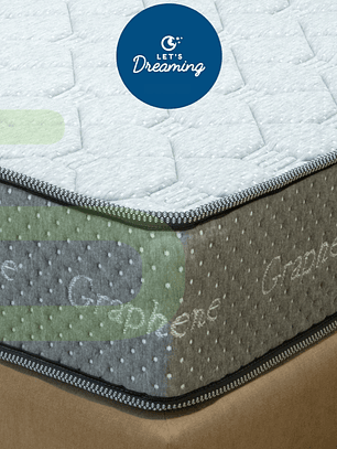 COLCHÃO Let´s Dreaming Viscographene 