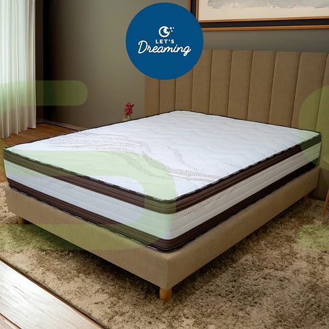 COLCHÃO Let´s Dreaming ViscoFlex (envio gratuito)