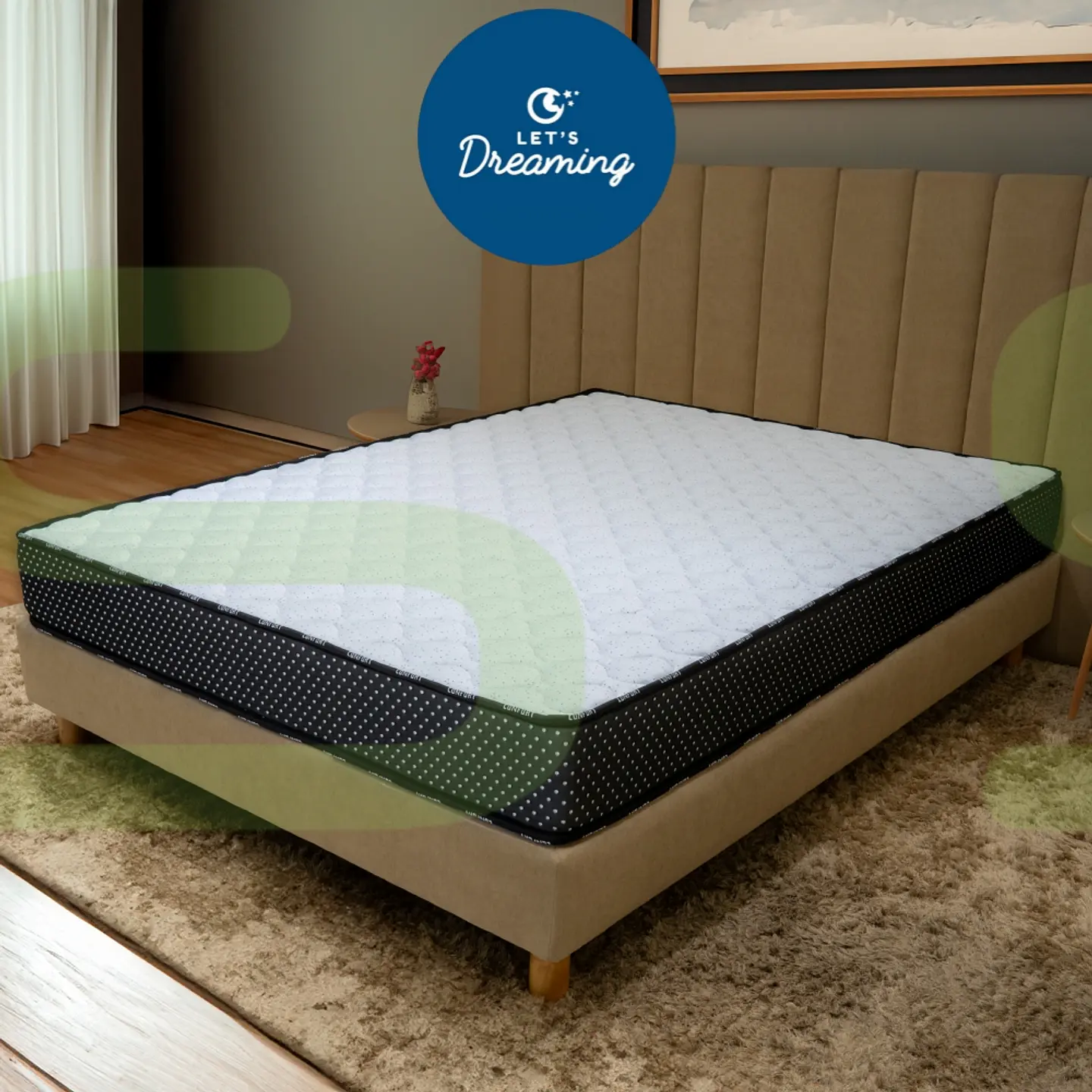 COLCHÃO Let´s Dreaming EcoRoll D23 - (envio gratuito) 2