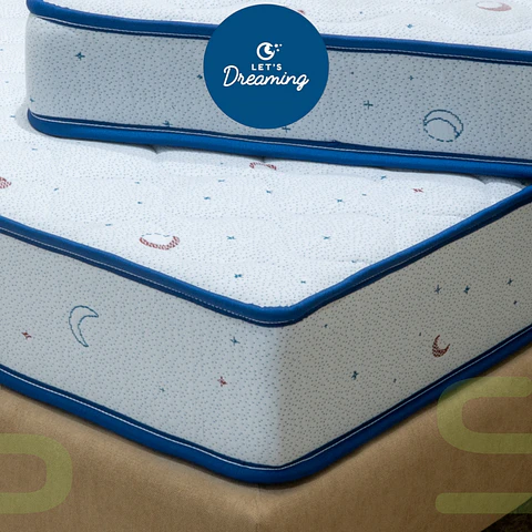 COLCHÃO Let´s Dreaming KIDSLEEP p/bebé (11 e 16 cm de altura - envio gratuito)