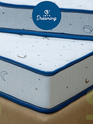 COLCHÃO Let´s Dreaming KIDSLEEP p/bebé (11 e 16 cm de altura - envio gratuito)
