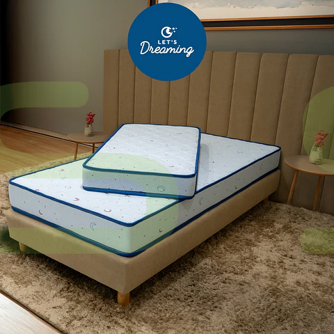 COLCHÃO Let´s Dreaming KIDSLEEP p/bebé (11 e 16 cm de altura - envio gratuito)