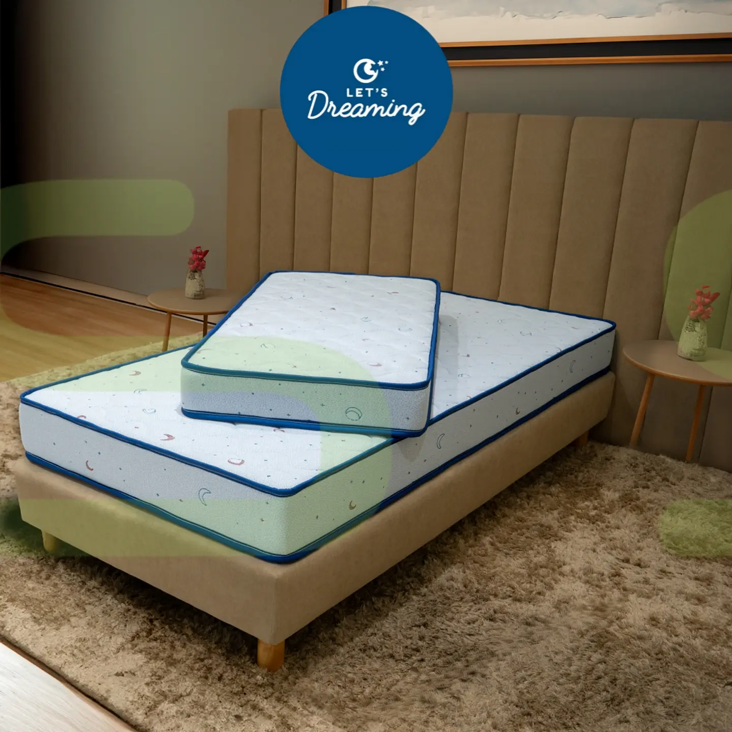 COLCHÃO Let´s Dreaming KIDSLEEP p/bebé (11 e 16 cm de altura - envio gratuito) 2