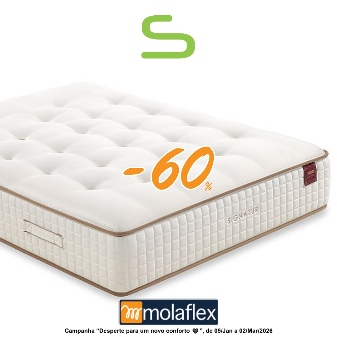 Colchão Molaflex SIGNATUR (Envio Gratuito) Coleção 2025 1