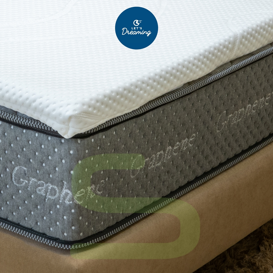 Topper / Sobre-Colchão ViscoElástico 4 cm Let´s Dreaming 