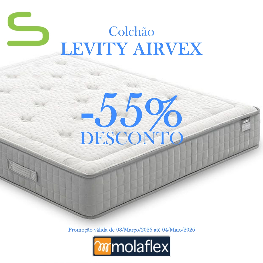 Colchão Molaflex LEVITY Airvex (ENVIO GRATUITO) 1
