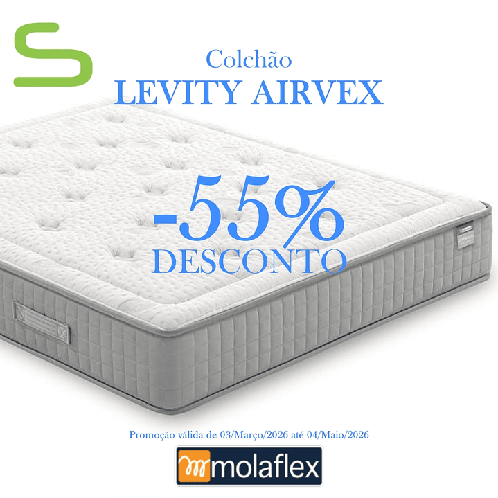 Colchão Molaflex LEVITY Airvex (ENVIO GRATUITO) 1
