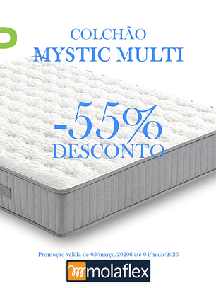 Colchão Molaflex MYSTIC Multi (ENVIO GRATUITO)