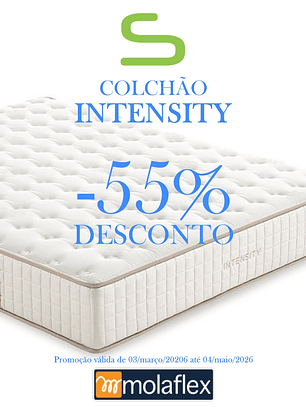 Colchão Molaflex INTENSITY (Envio Gratuito)