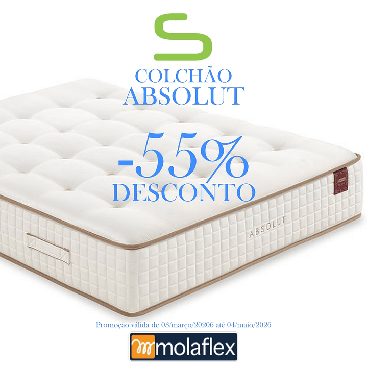 Colchão Molaflex ABSOLUT (Envio Gratuito) 1