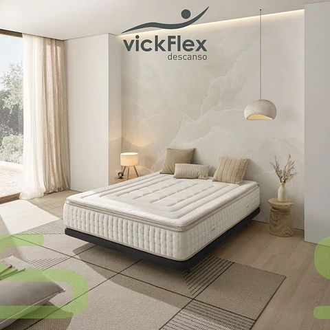 Colchão Vickflex ELEGANT Molas Ensacadas 5 Zonas (ENVIO GRATUITO)