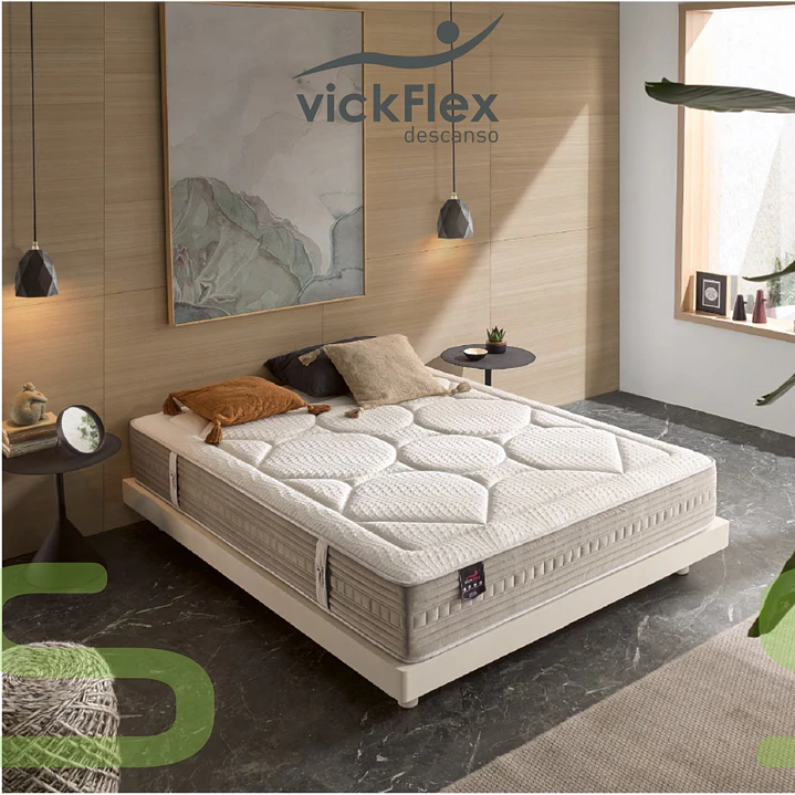Colchão Vickflex ALHAMBRA Molas Ensacadas 5 Zonas (ENVIO GRATUITO) 2