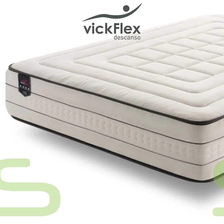 Colchão Vickflex BERLÍN Molas Ensacadas 5 Zonas (ENVIO GRATUITO) 3