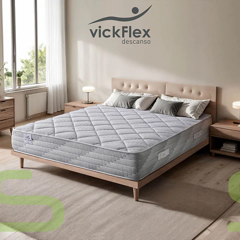 Colchão Vickflex CAIRO Molas Ensacadas (ENVIO GRATUITO)