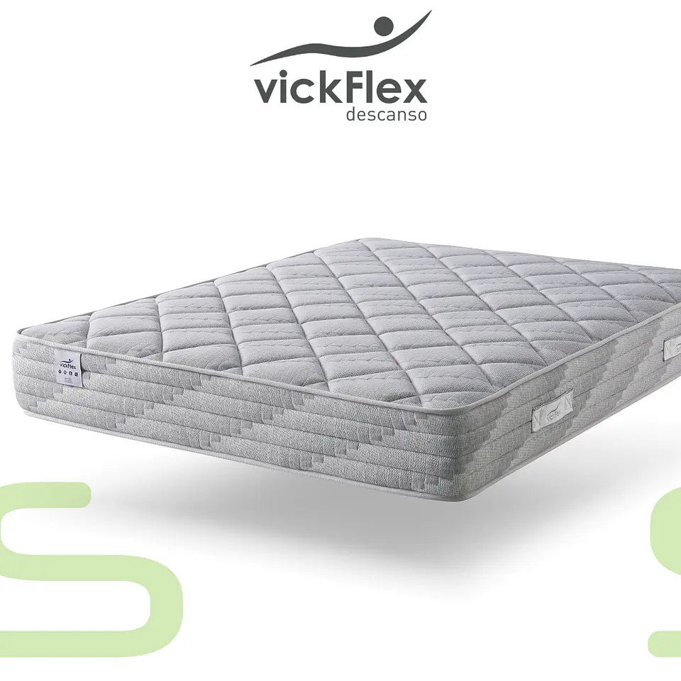 Colchão Vickflex CAIRO Molas Ensacadas (ENVIO GRATUITO) 1