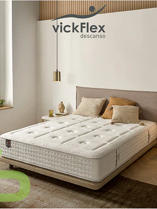 Colchão Vickflex BOGOTÁ Molas Ensacadas 5 Zonas (ENVIO GRATUITO)