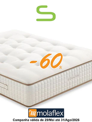 Colchão Molaflex SIGNATUR (Envio Gratuito)