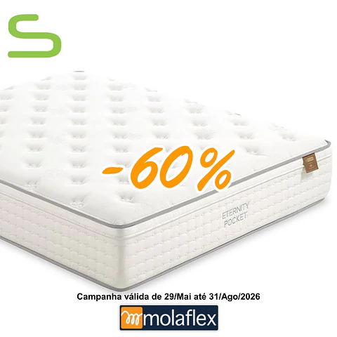 Colchão Molaflex ETERNITY Pocket (Envio Gratuito)