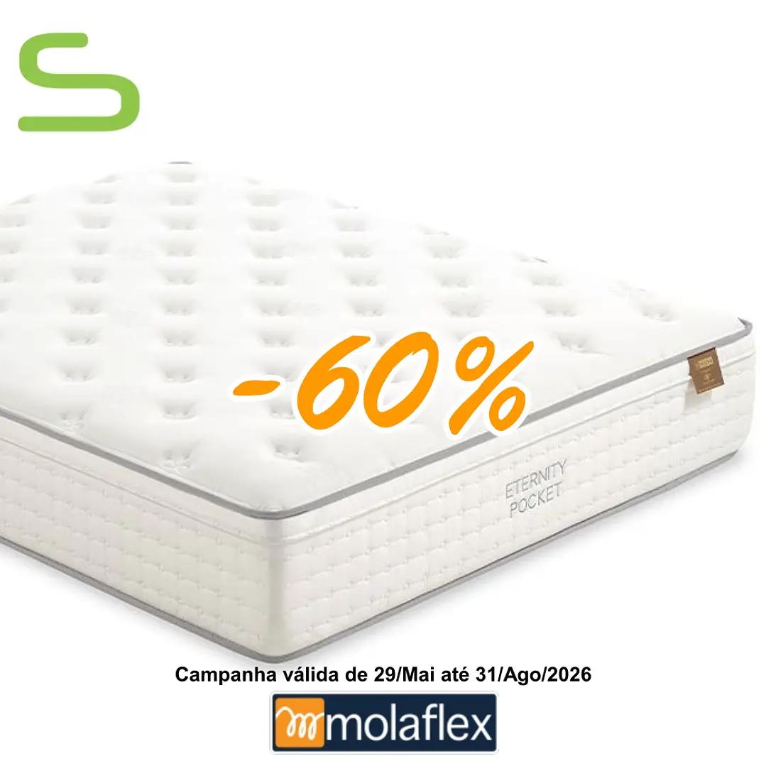 Colchão Molaflex ETERNITY Pocket (Envio Gratuito) 1
