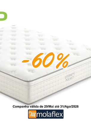 Colchão Molaflex ETERNITY Pocket (Envio Gratuito)