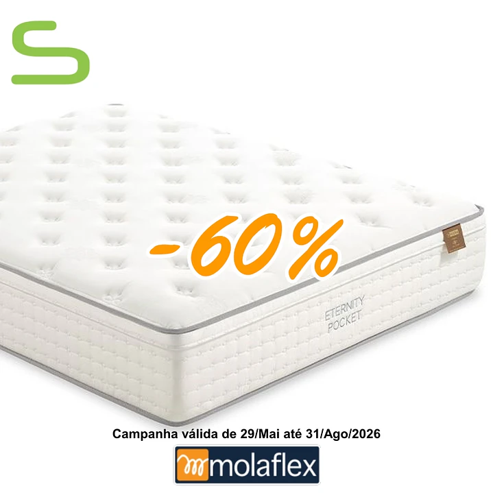 Colchão Molaflex ETERNITY Pocket (Envio Gratuito) 1