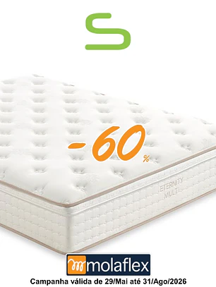 Colchão Molaflex ETERNITY Multi (Envio Gratuito)